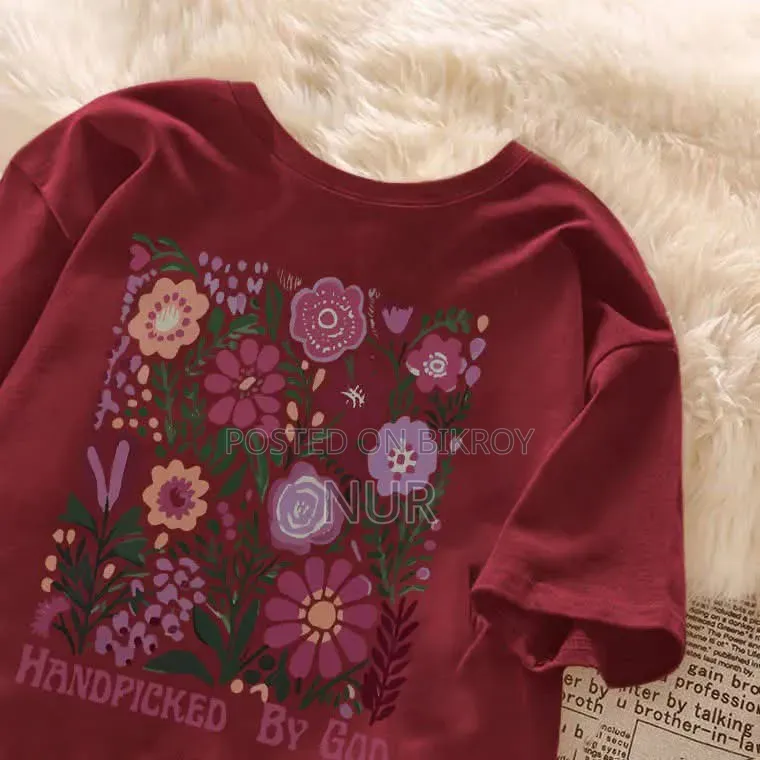 Ladies Drop Shoulder T Shirt