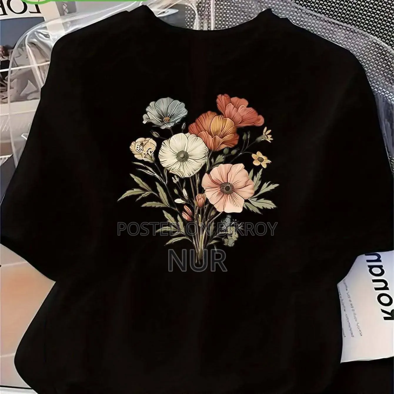Ladies Drop Shoulder T Shirt