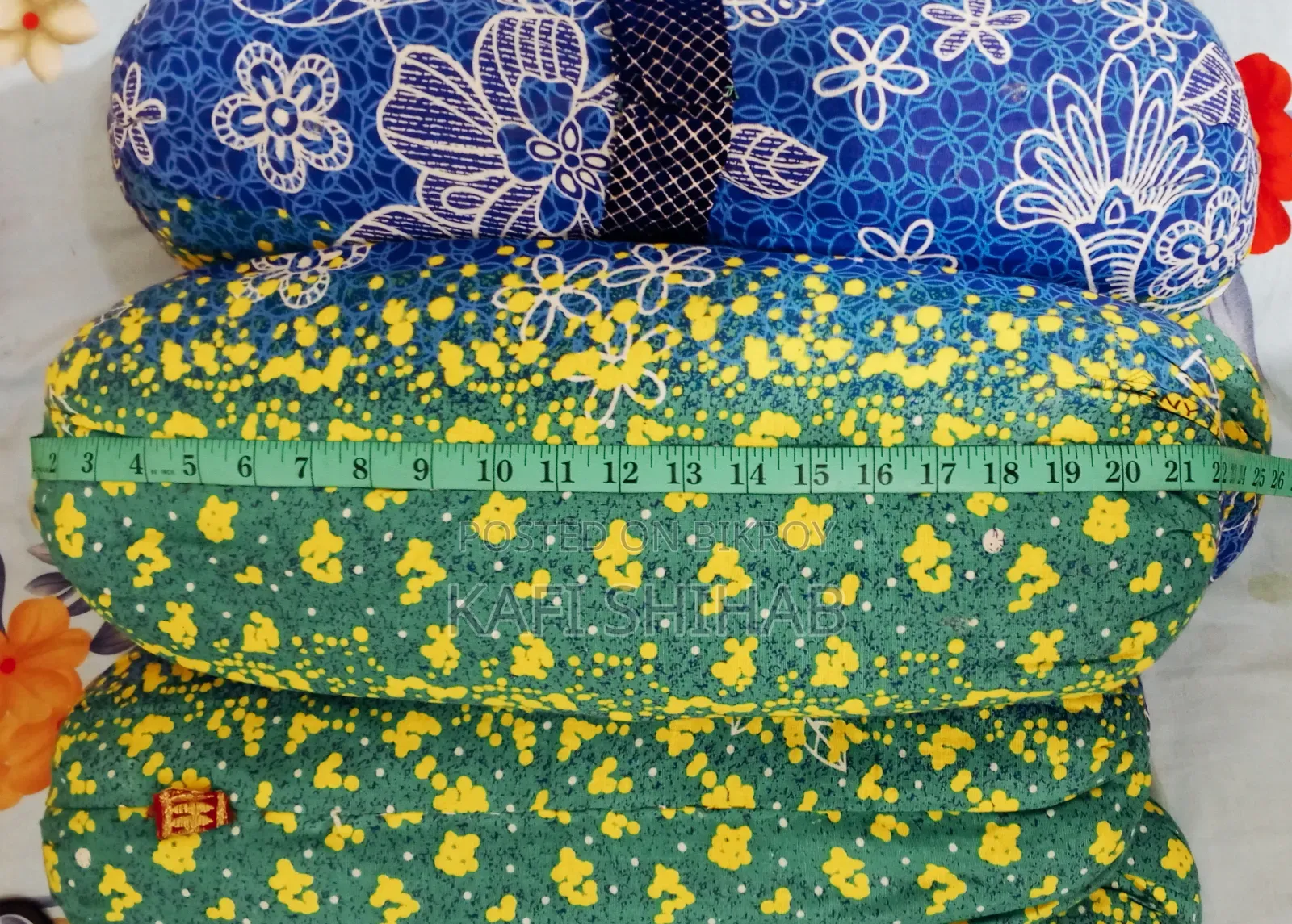Shimul Cotton Bolster 22" x 20" = 1 kg (3-8) years old kids size