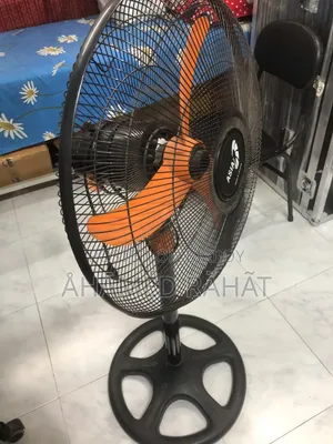 Table Fan Running