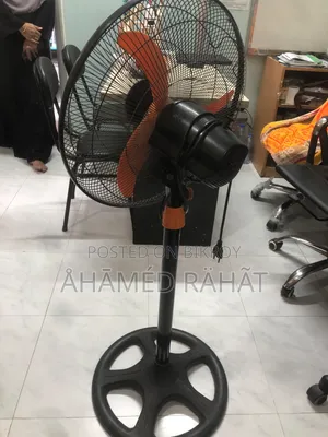 Table Fan Running