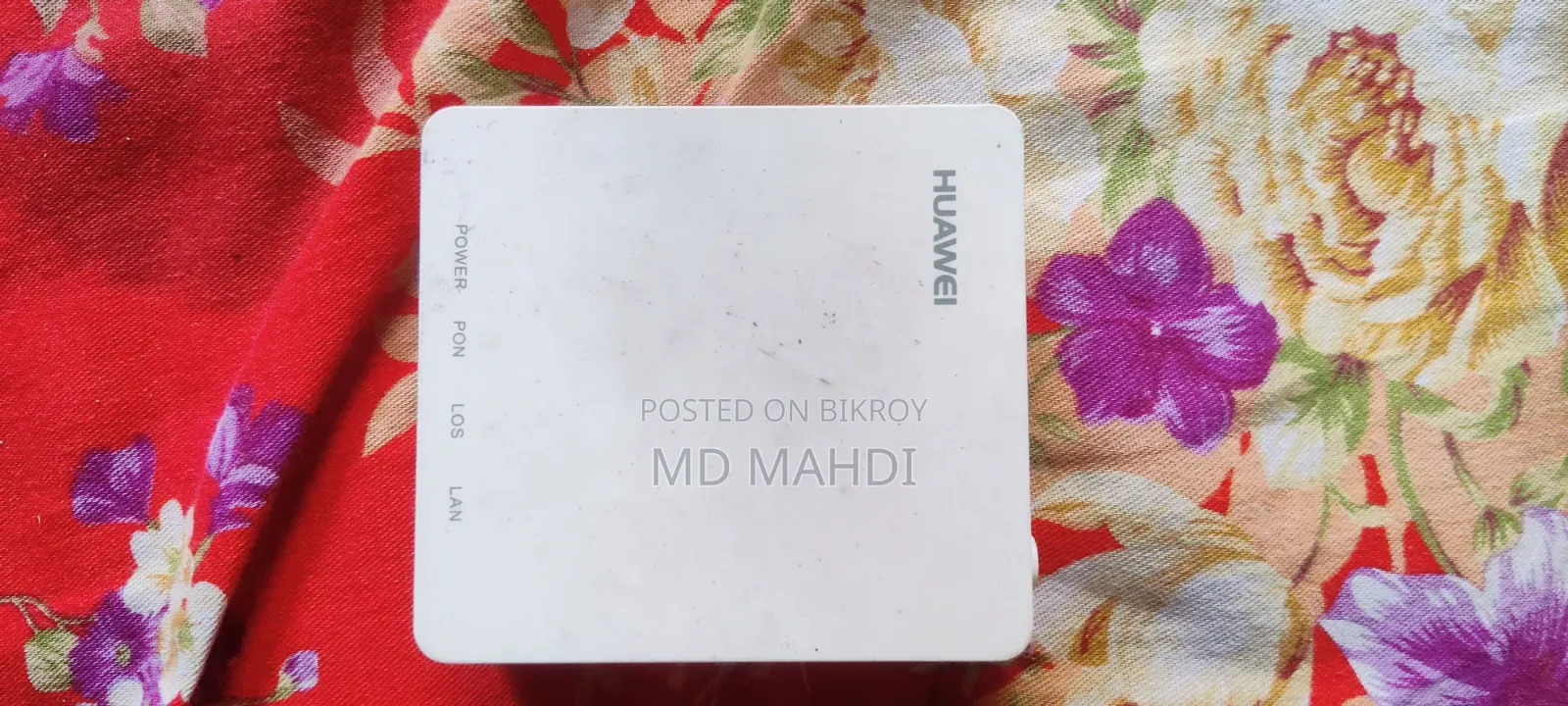 ওয়াই-ফাই রাউটার এবং হুয়াওয়ে জিপন ওএনইউ