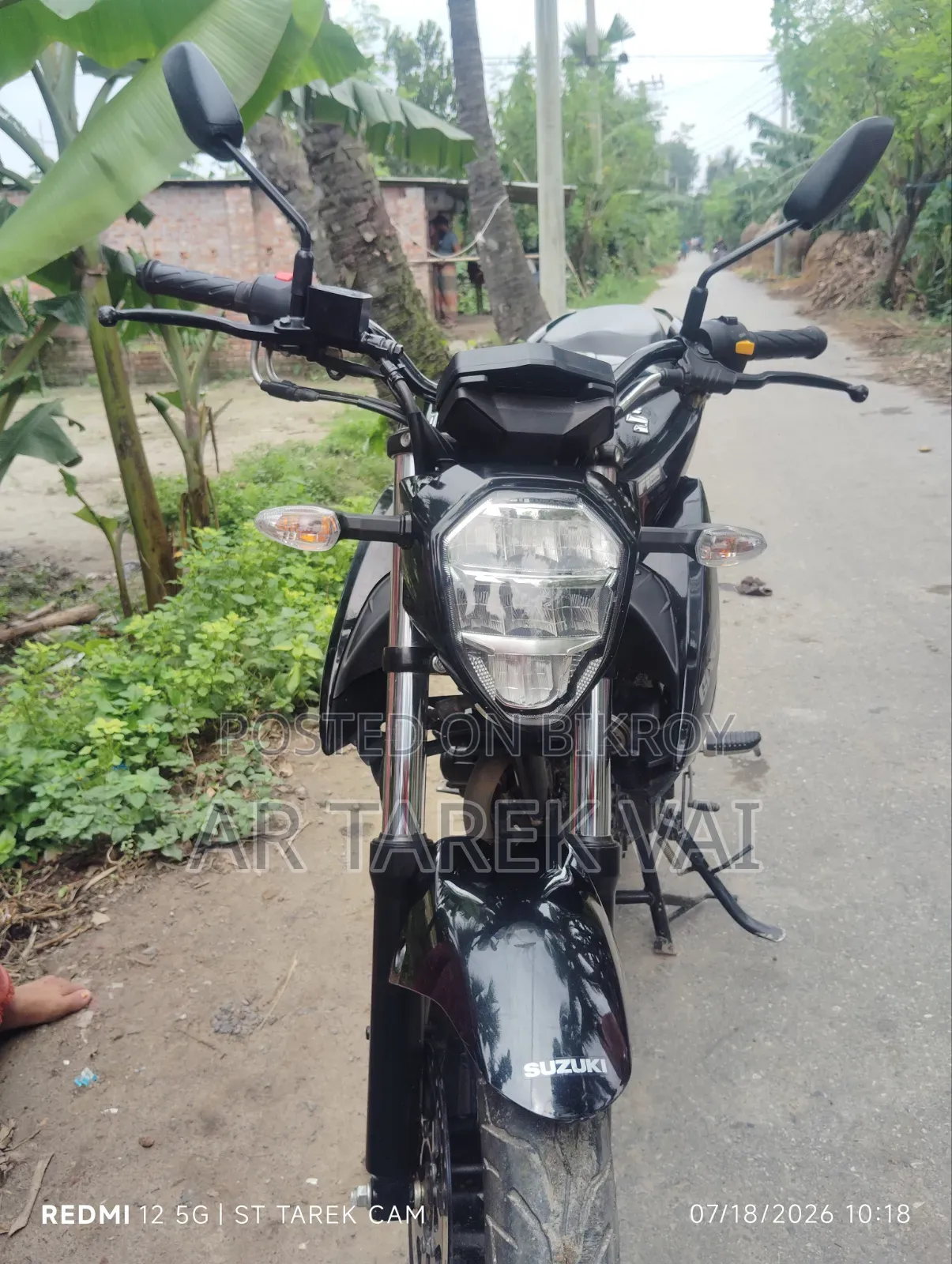 Suzuki Gixxer SF FI 2025 Black