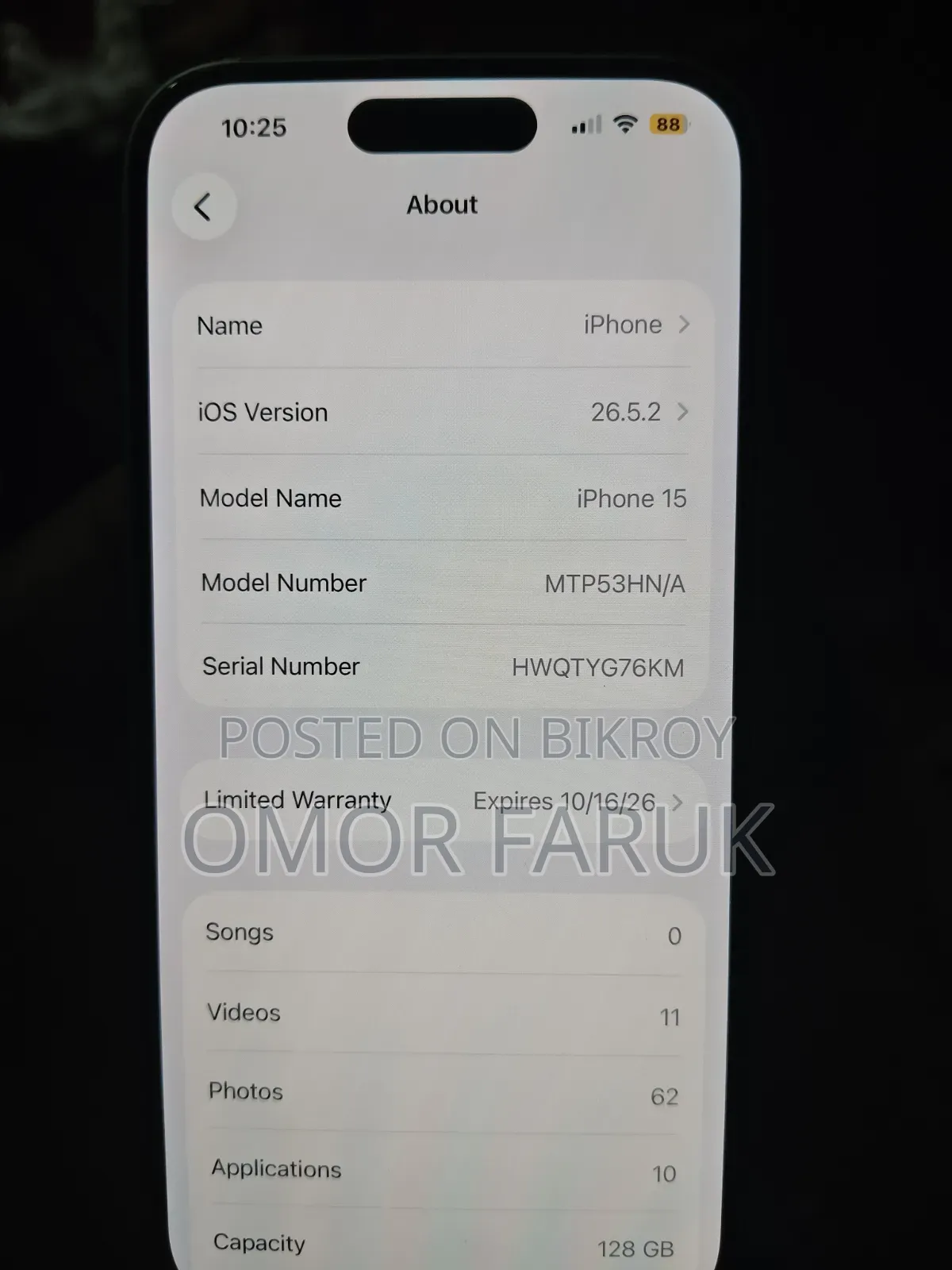 Apple iPhone 15 128 GB Green