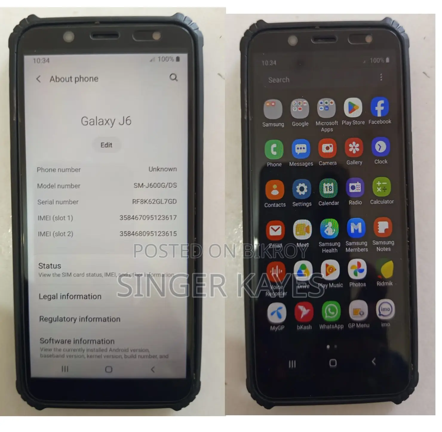 Samsung Galaxy J6 32 GB Black
