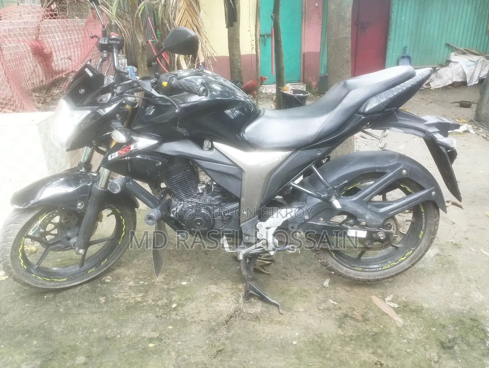 Suzuki Gixxer Monotone 2024 Black