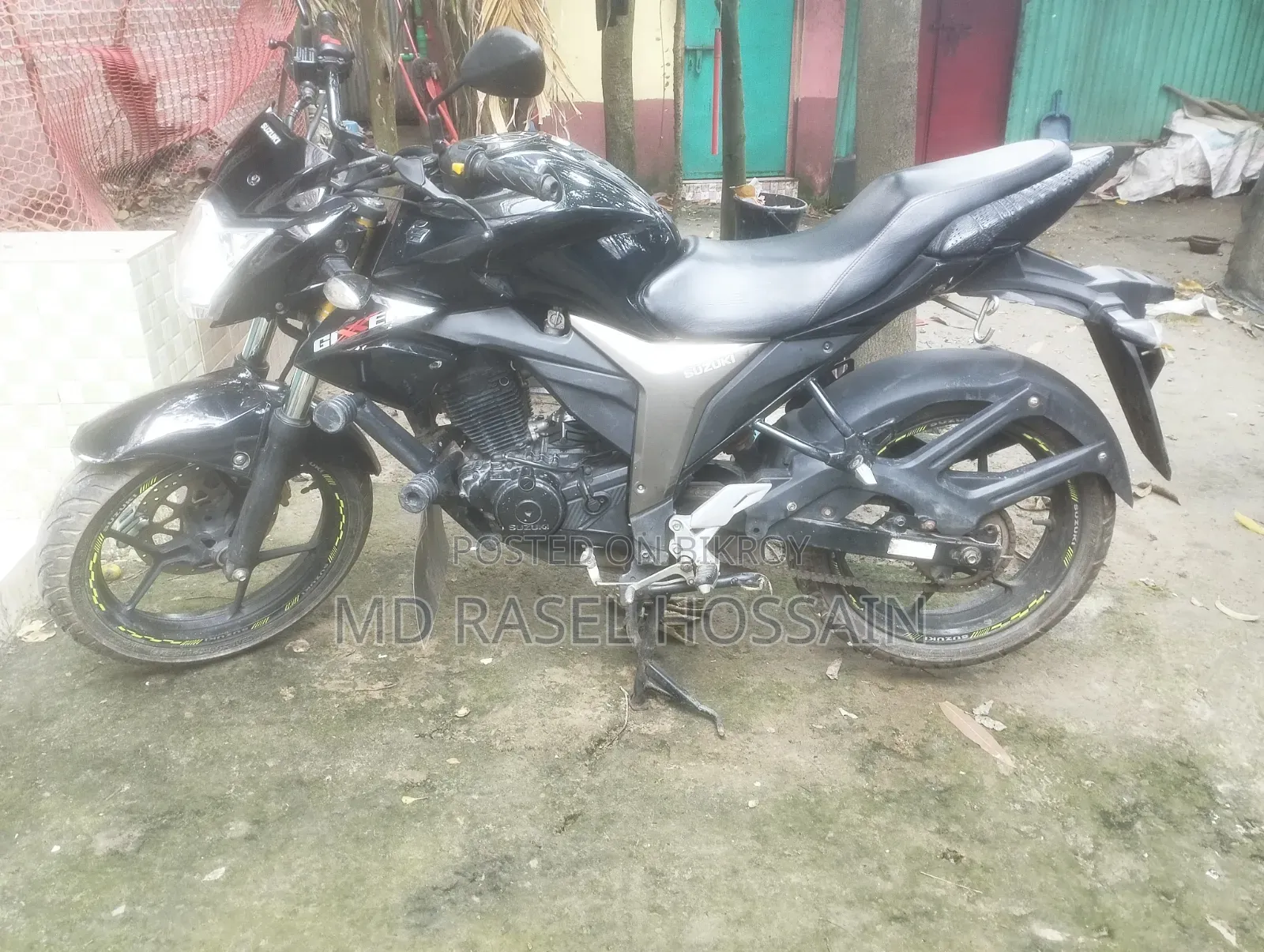 Suzuki Gixxer Monotone 2024 Black