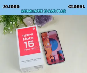 New Xiaomi Redmi Note 15 Pro+ 256 GB Black