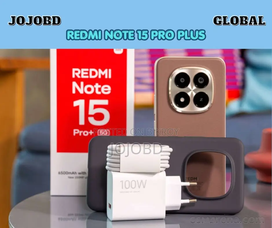 New Xiaomi Redmi Note 15 Pro+ 256 GB Black