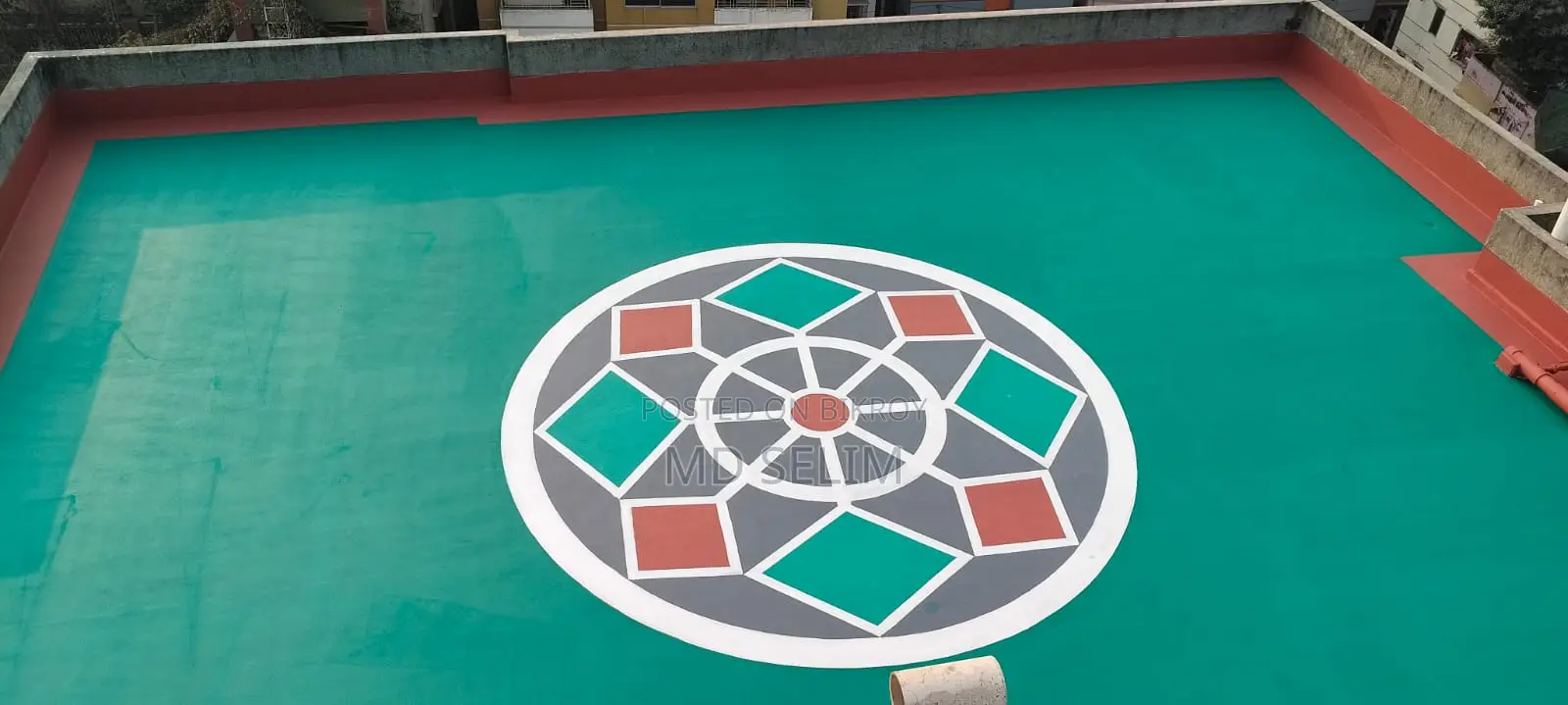 Rooftop Water Heat Proofing