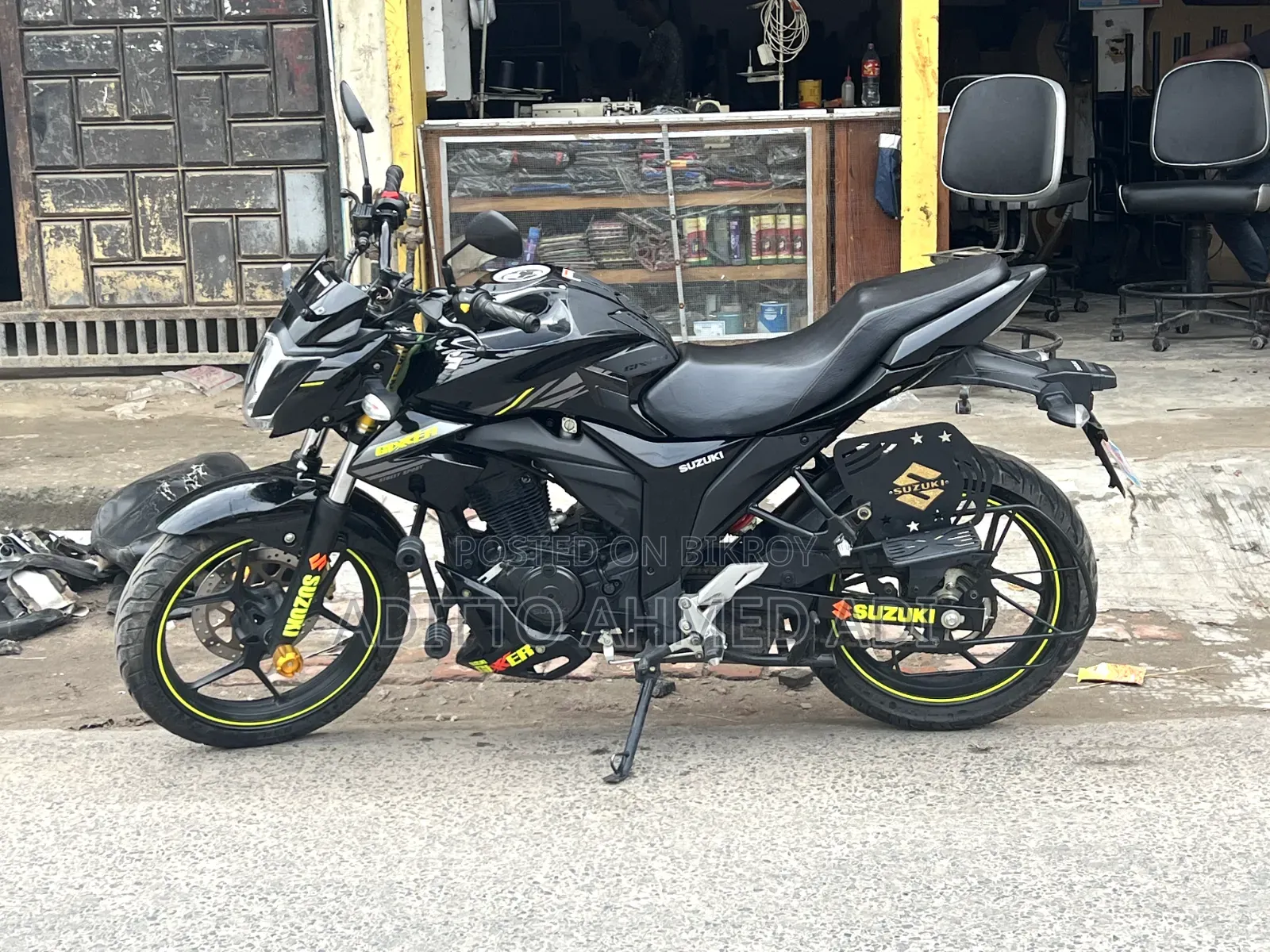 Suzuki Gixxer Monotone 2025 Black
