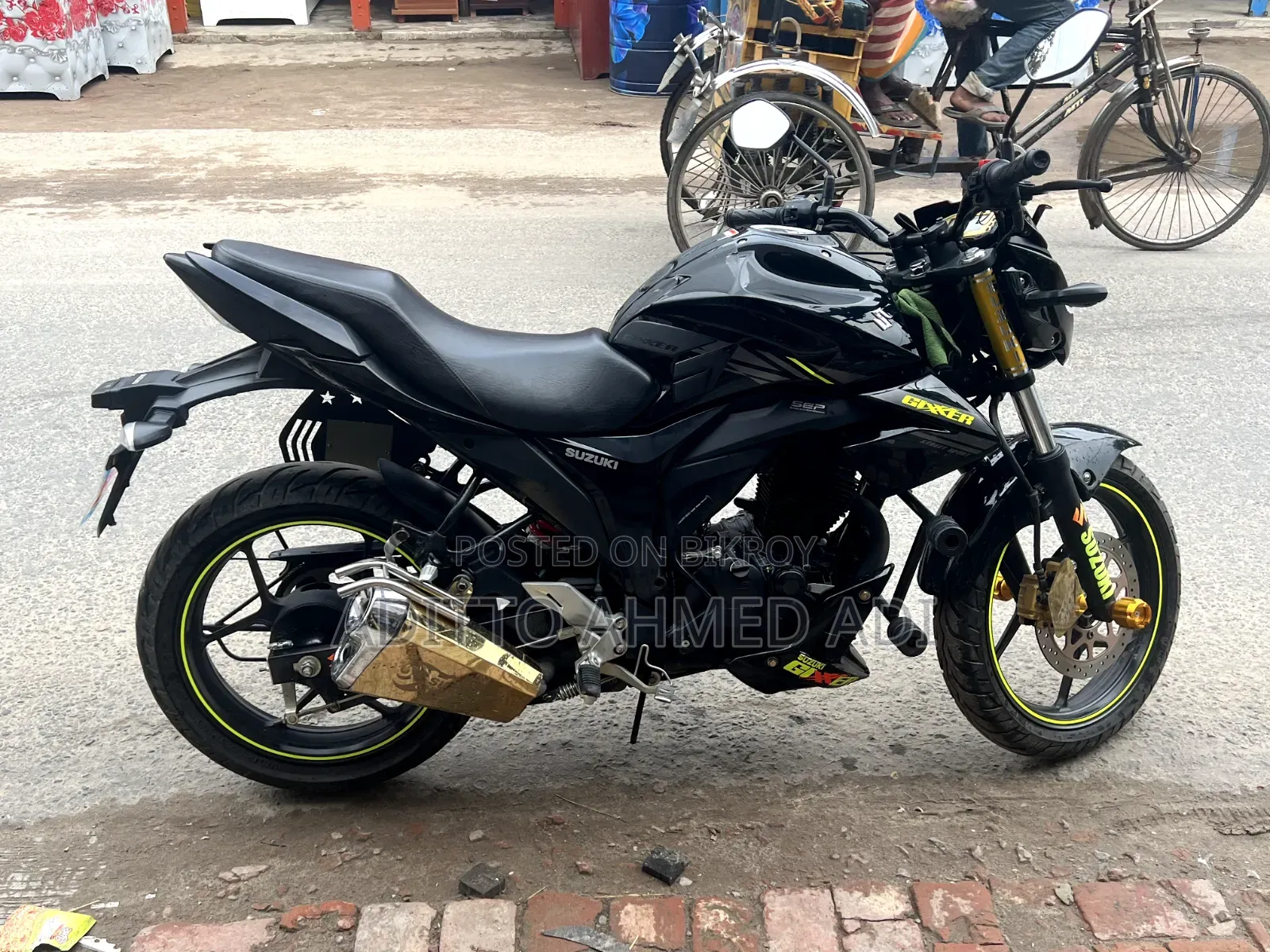 Suzuki Gixxer Monotone 2025 Black