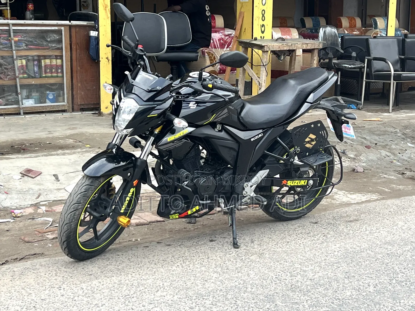 Suzuki Gixxer Monotone 2025 Black