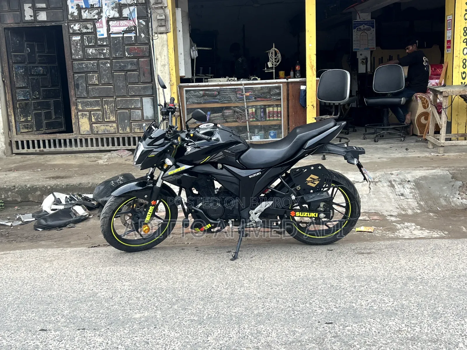Suzuki Gixxer Monotone 2025 Black