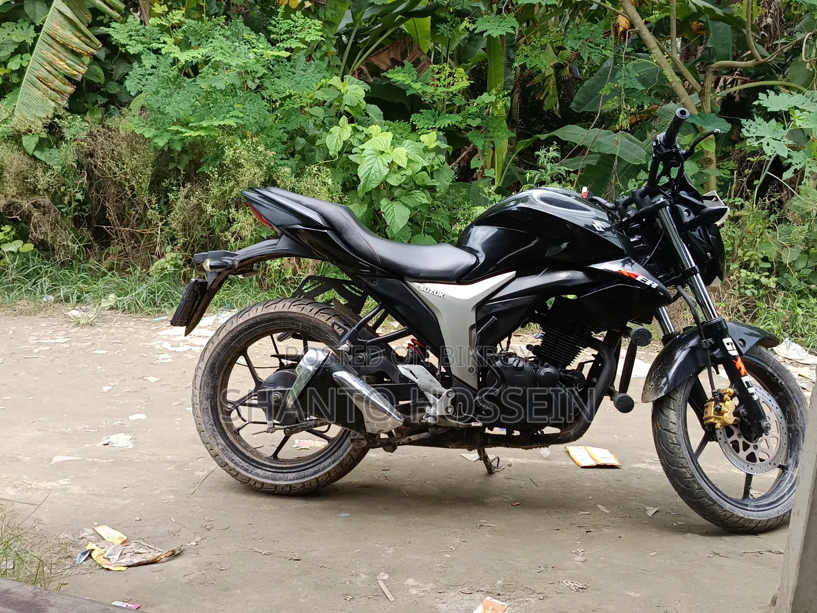 Suzuki Gixxer Monotone 2018 Black