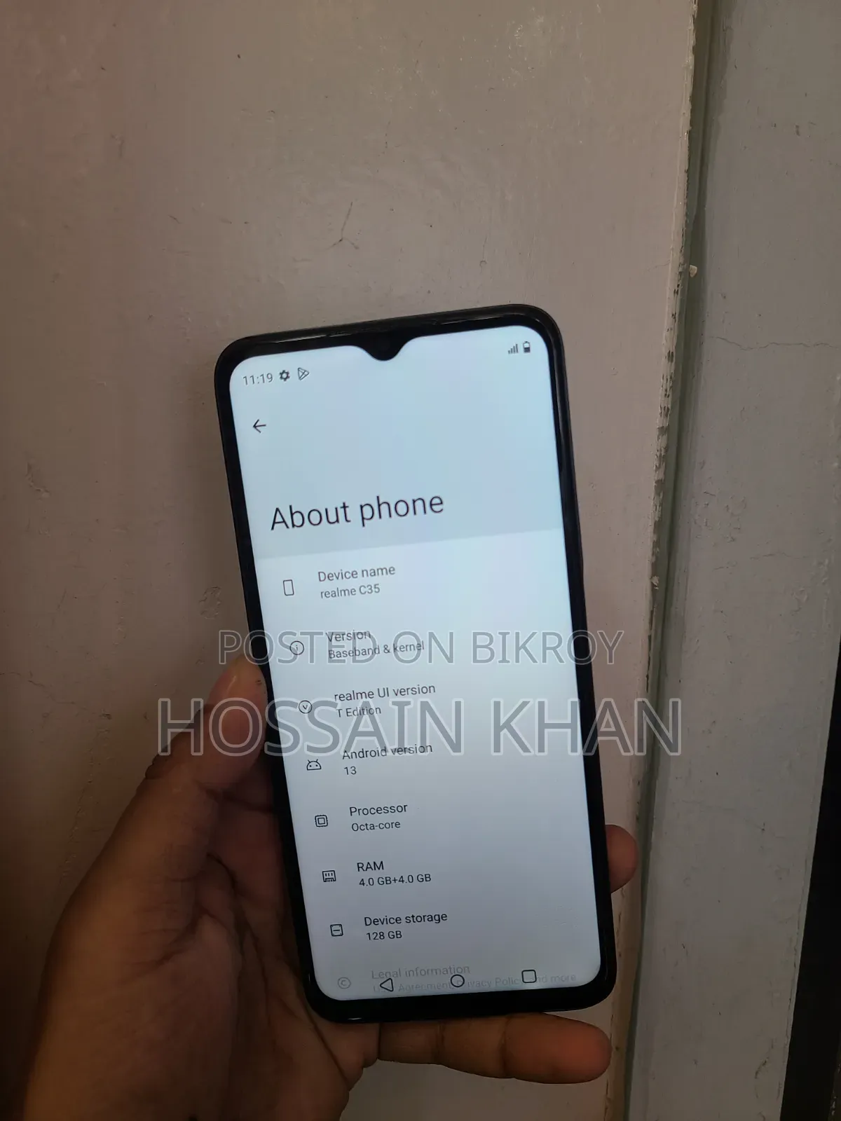 Realme C35 128 GB Black