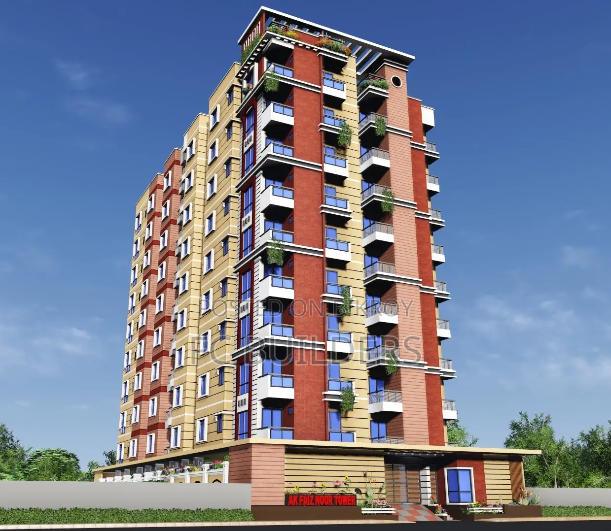 3bdrm Apartment in একে জজ টাওয়ার, Uttara for Sale