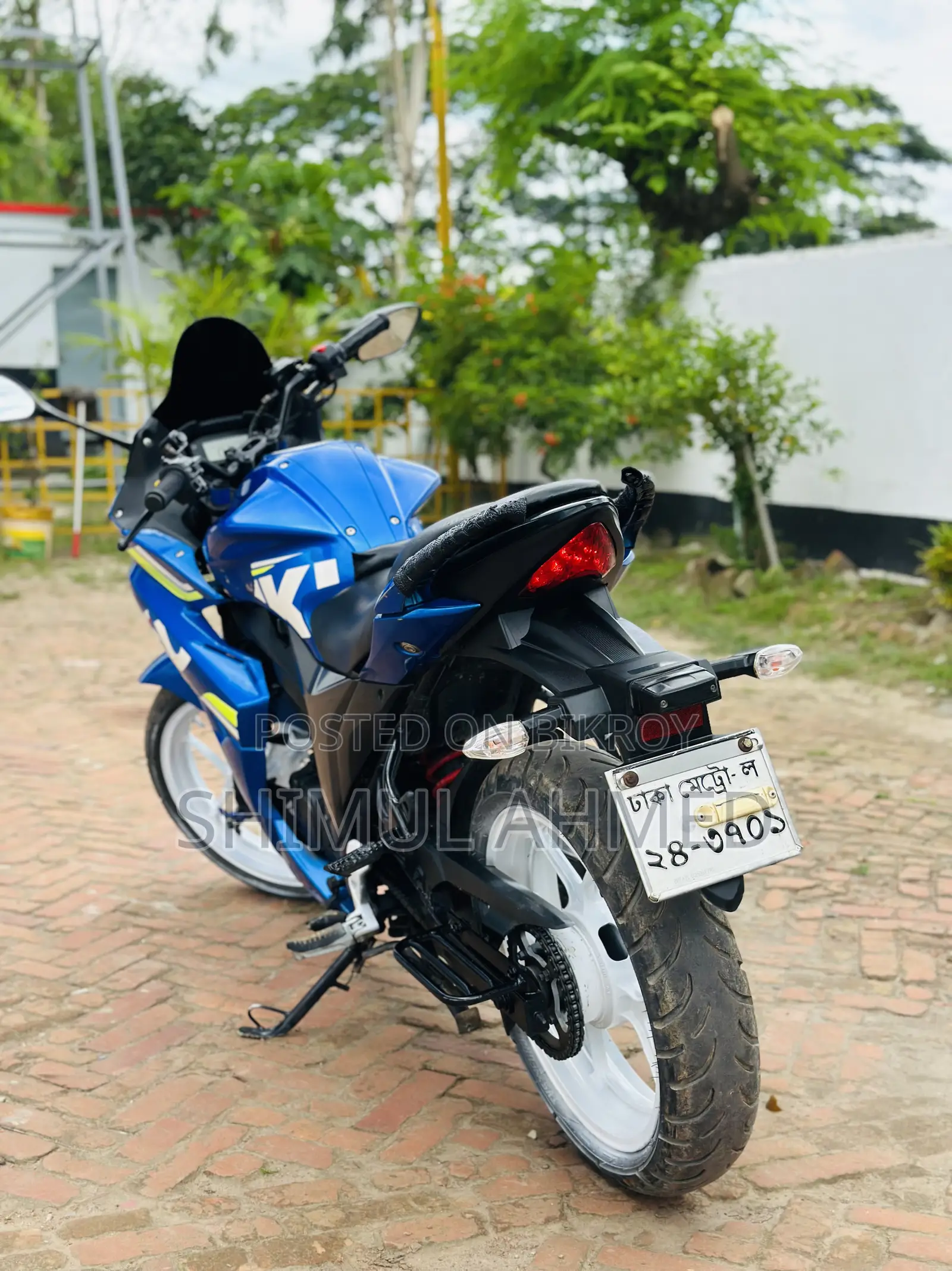 Suzuki Gixxer SF 2016 Blue