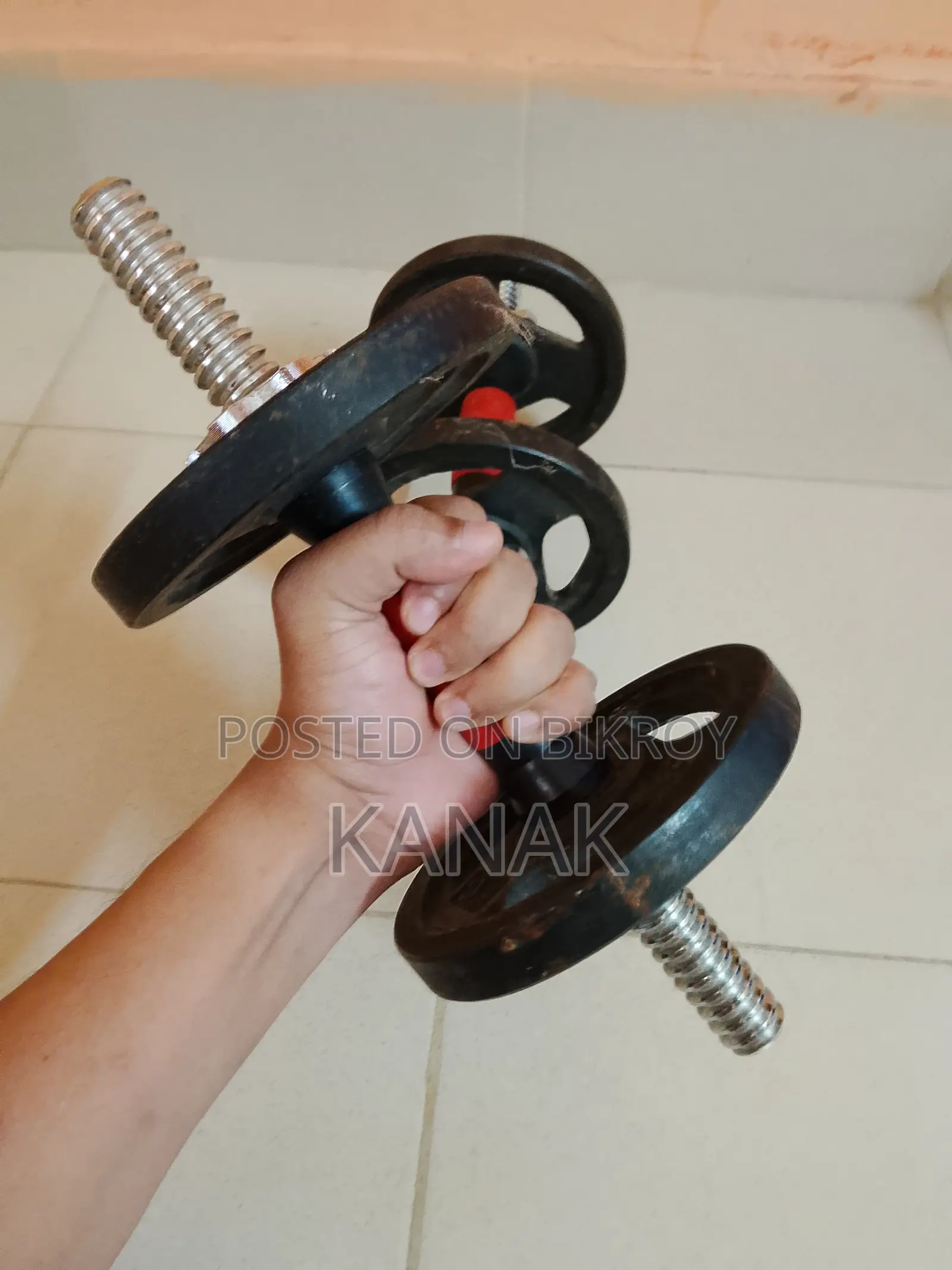 Dumbbell EZ Curl Bar Weights Combo