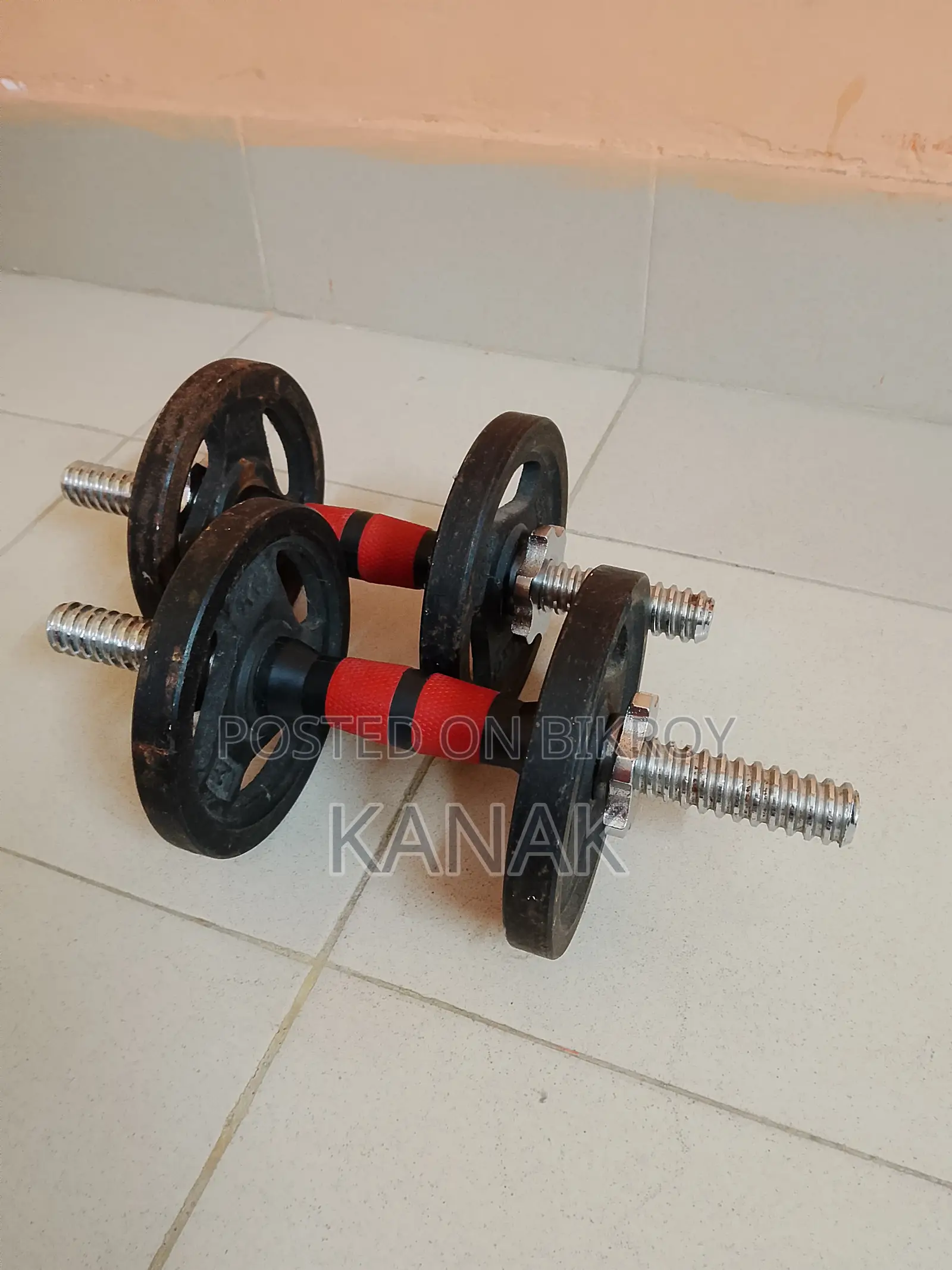 Dumbbell EZ Curl Bar Weights Combo