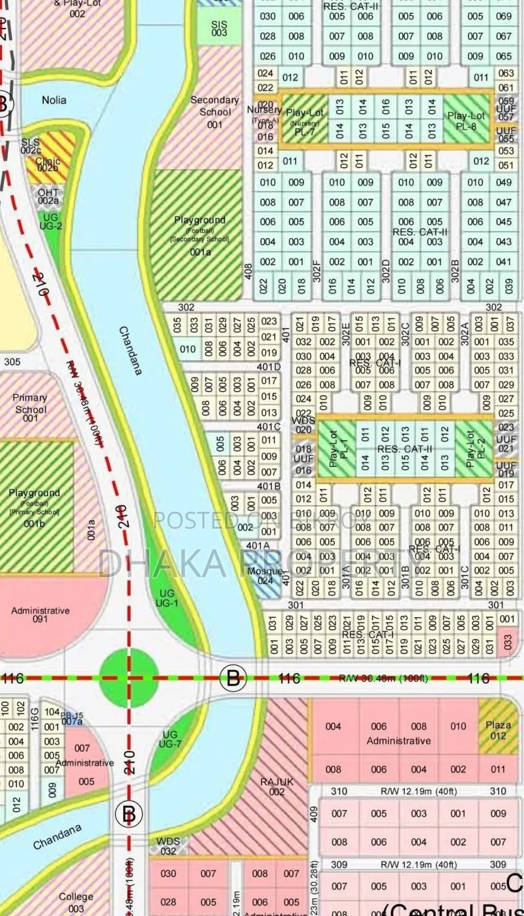 30ft Road 3 Katha Lake East at Sector-23