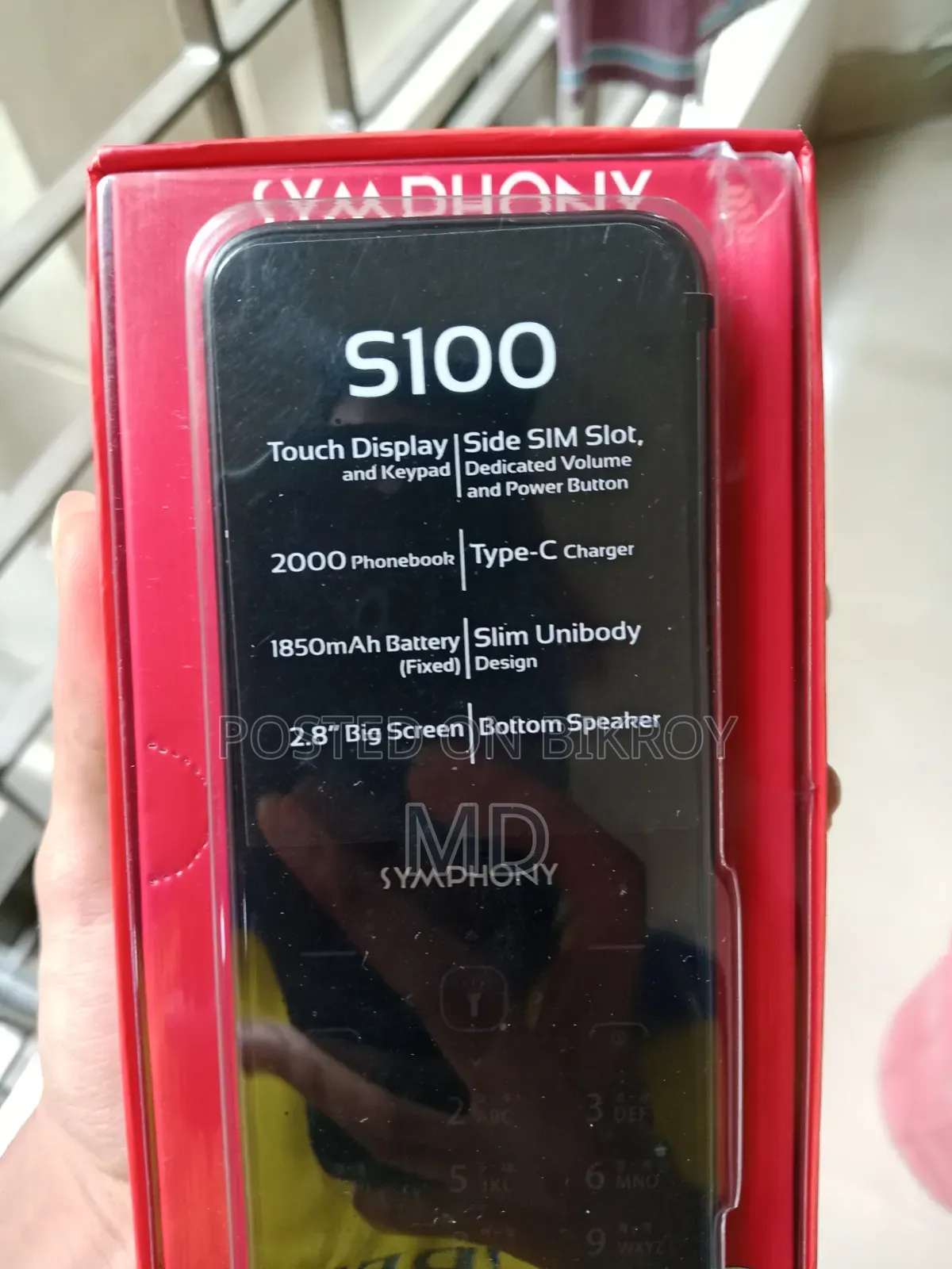New Symphony S100 Black