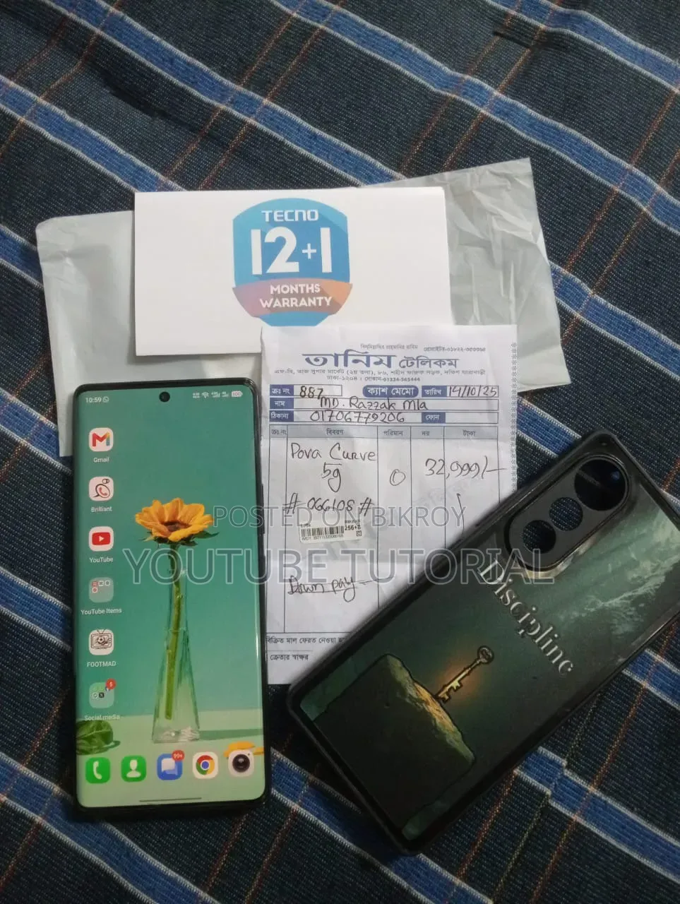 Tecno Pova Curve 256 GB Black