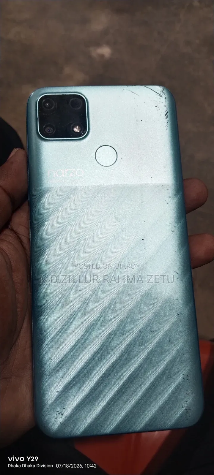 Realme Narzo 20A 64 GB Blue