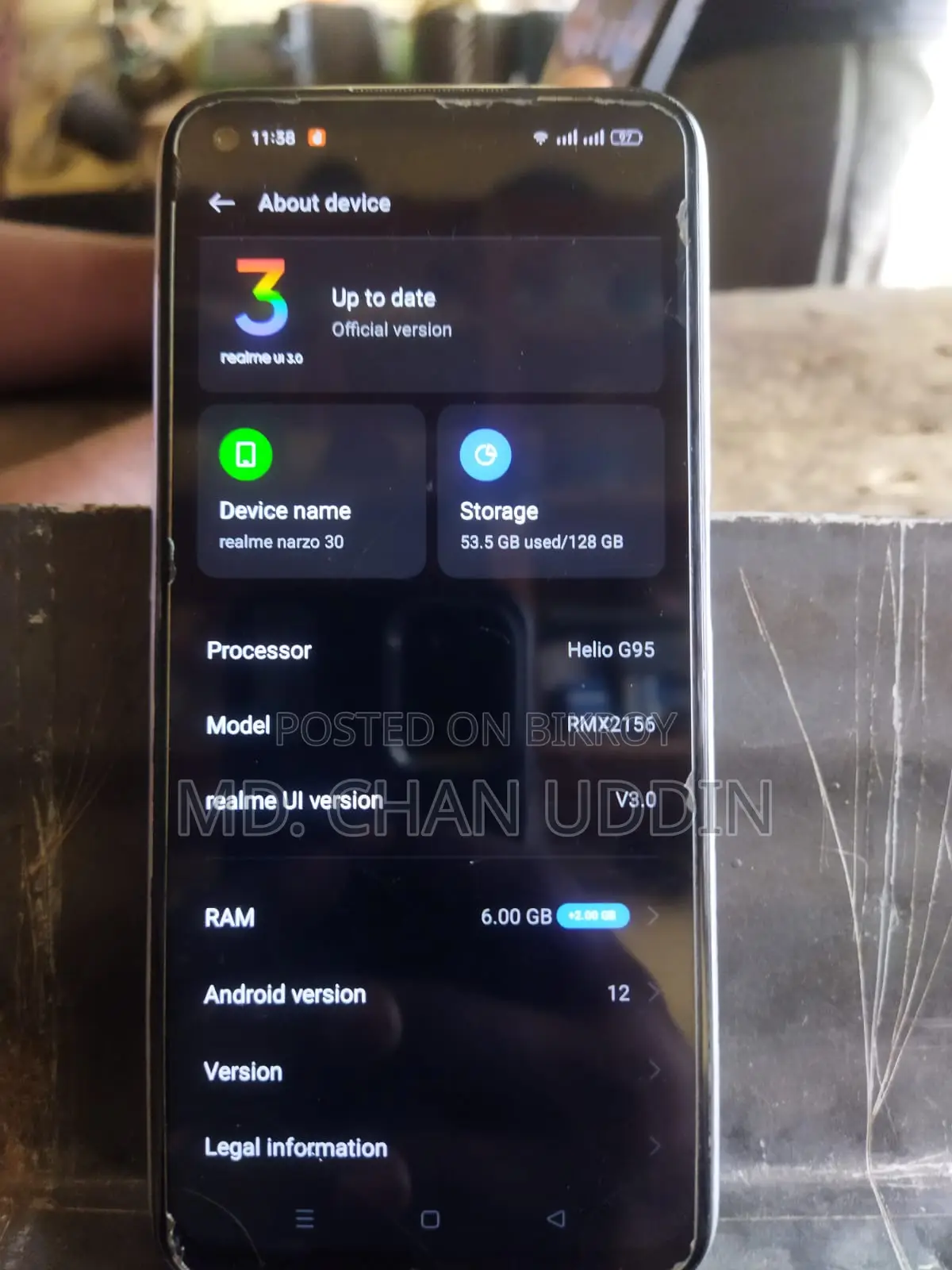 Realme Narzo 128 GB Silver