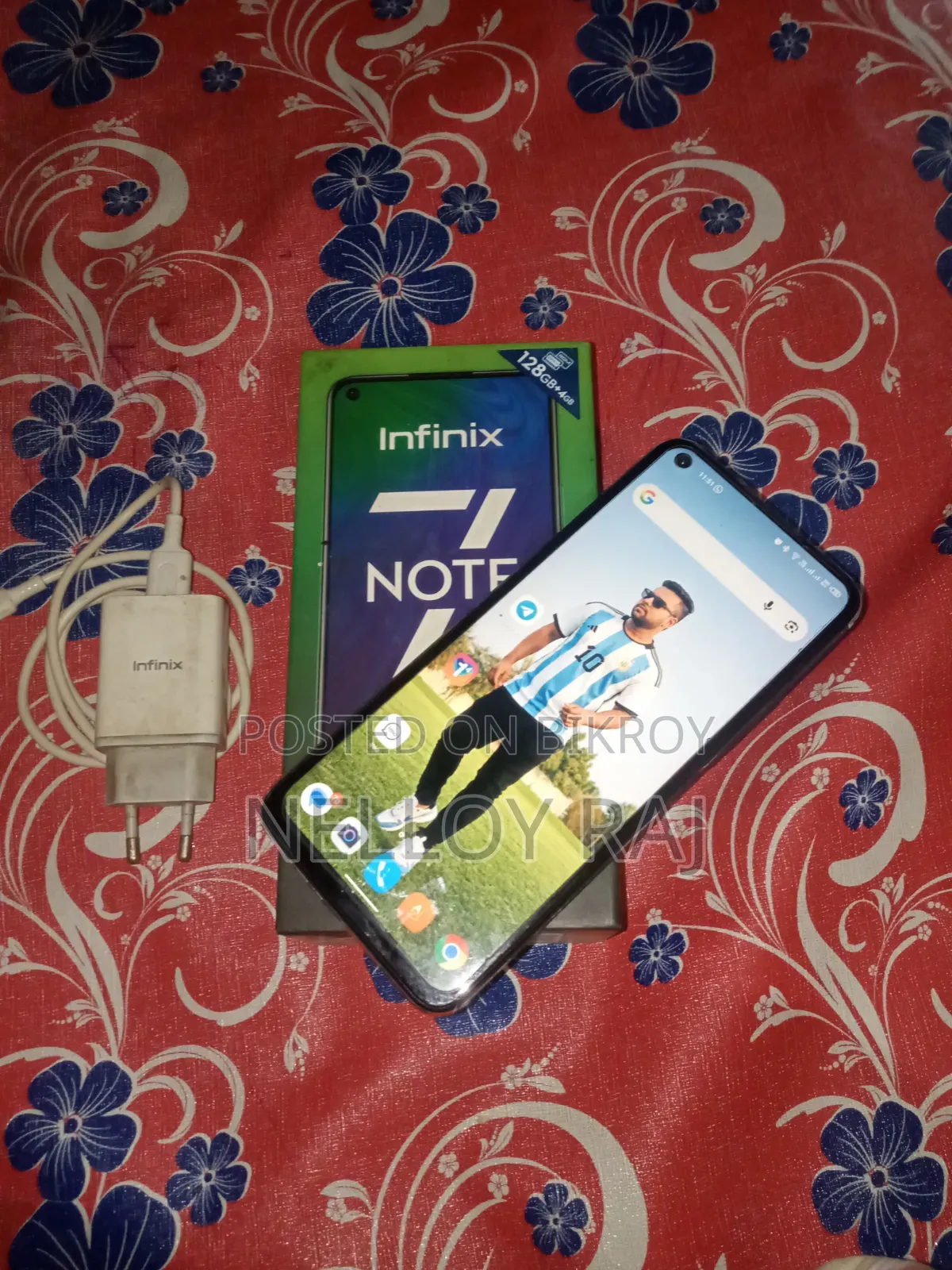 Infinix Note 7 128 GB Gray