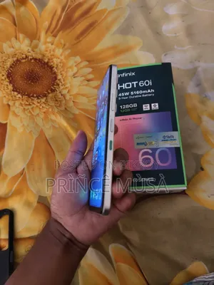 Infinix Hot 60i 128 GB Silver
