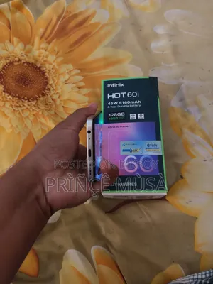 Infinix Hot 60i 128 GB Silver