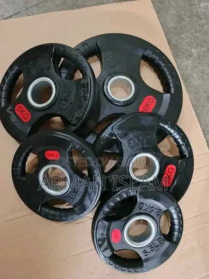 অলিম্পিক ওয়েট প্লেট এবং বারবেল স্টিক