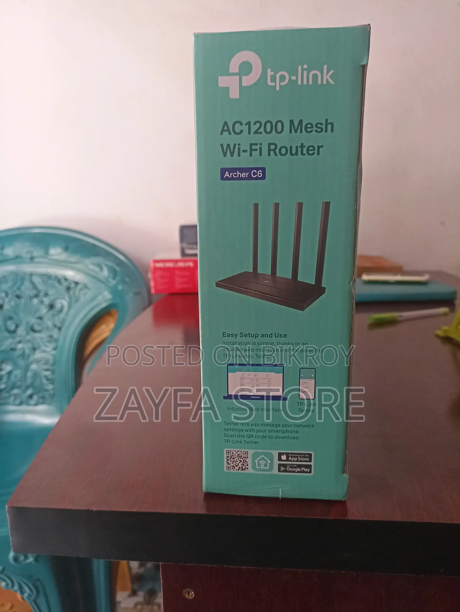 TP-Link Archer C6 AC1200 Dual-Band Wi-Fi Router