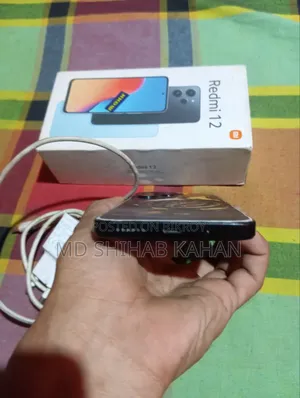 শাওমি রেডমি ১২ ১২৮ জিবি কালো