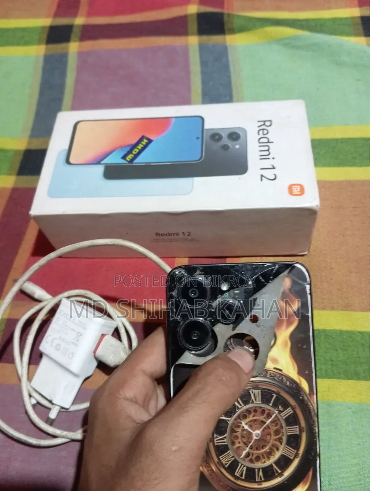 শাওমি রেডমি ১২ ১২৮ জিবি কালো