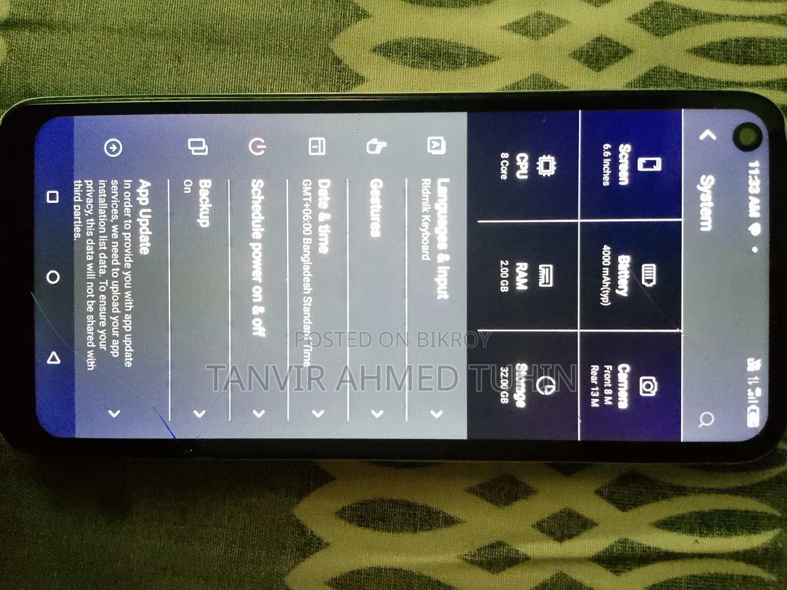 Itel S16 Pro 32 GB Blue