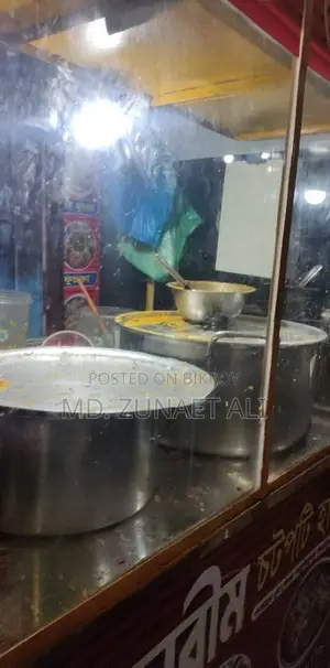 Cart for selling Chotpoti, Fuchka, Soup and Noodles