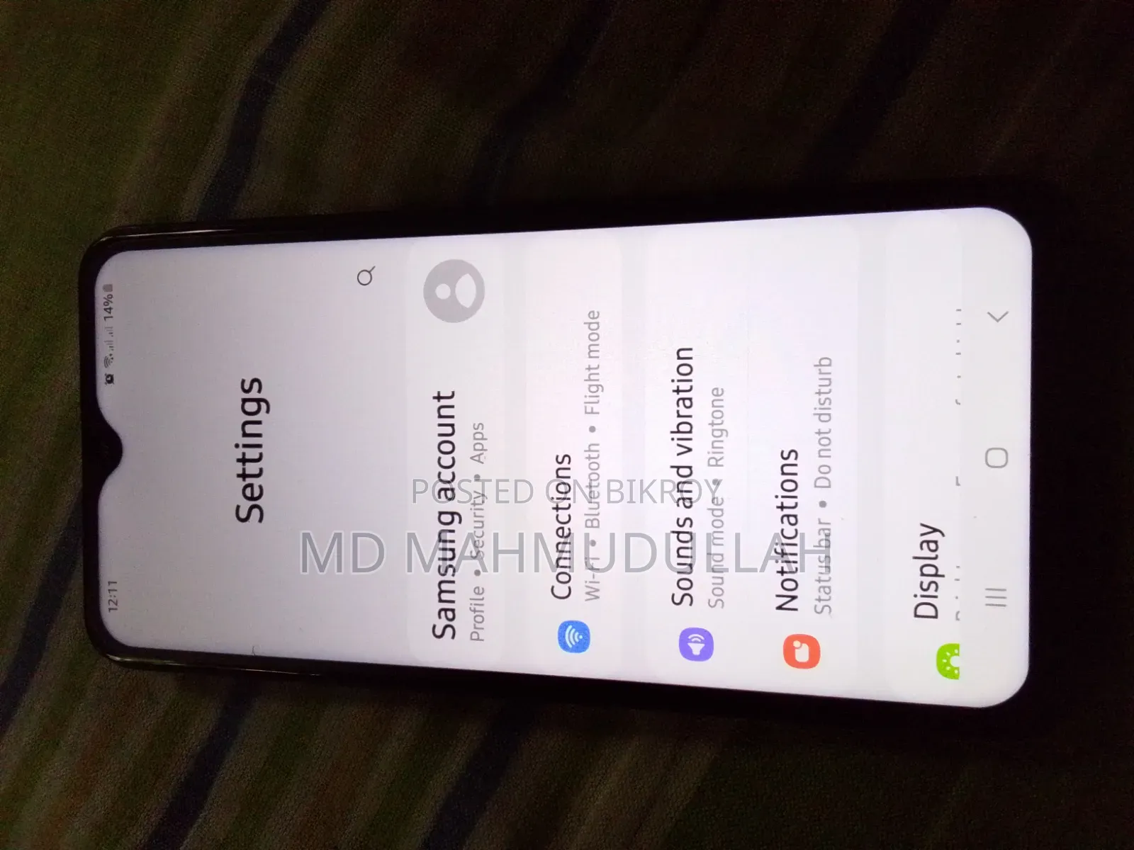 Samsung A10 32 GB Black