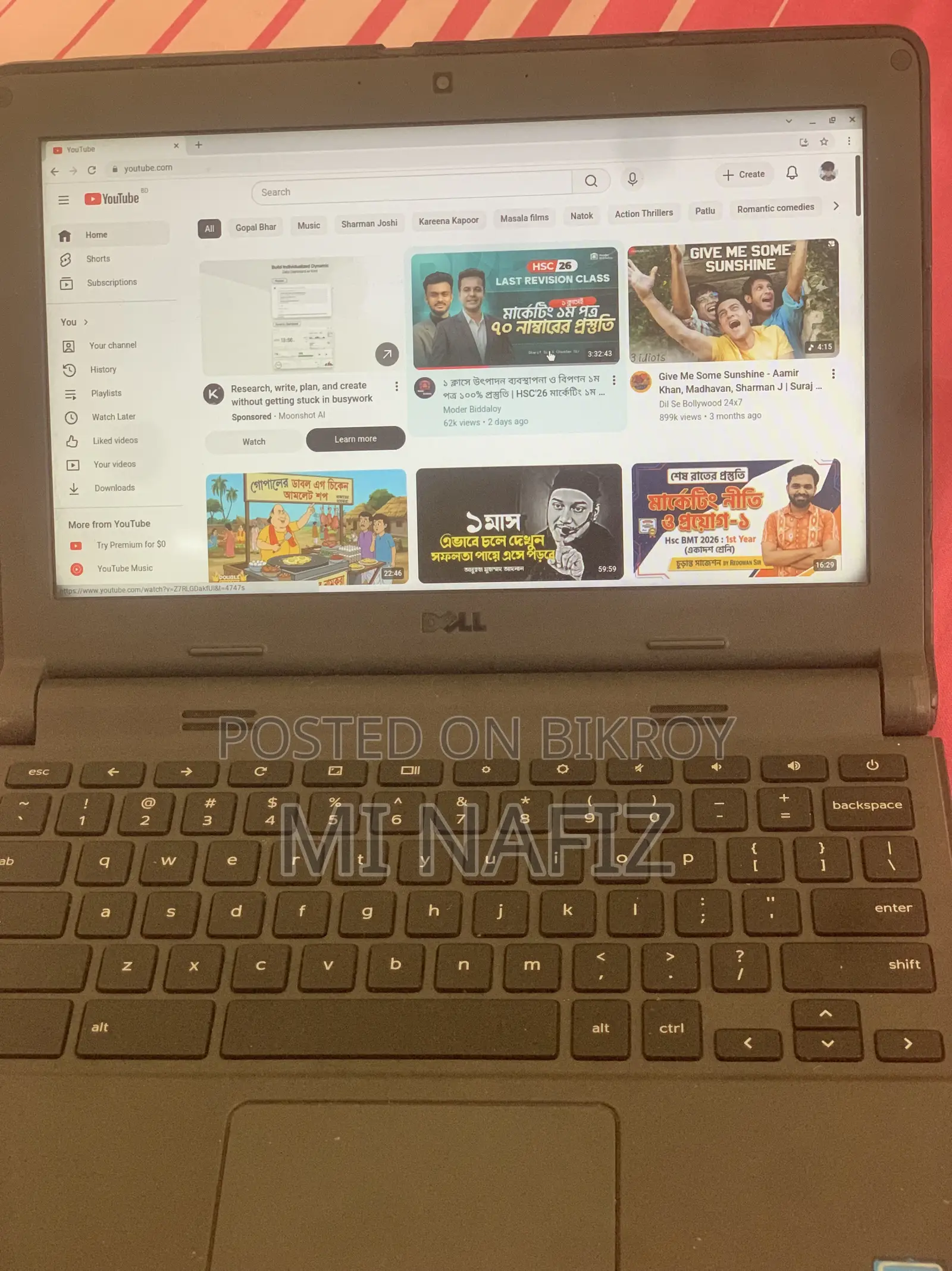 Laptop Dell Chromebook 11 4GB Intel HDD 32GB