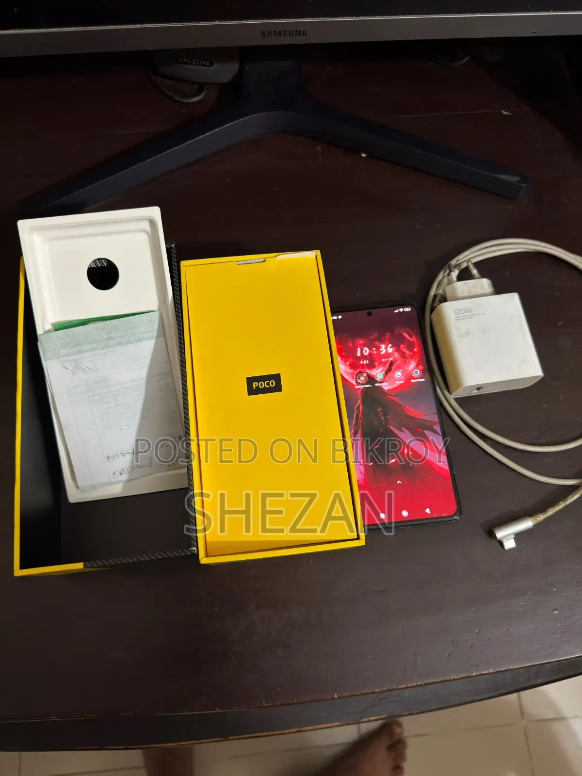 Xiaomi Poco F4 GT 256 GB Gold