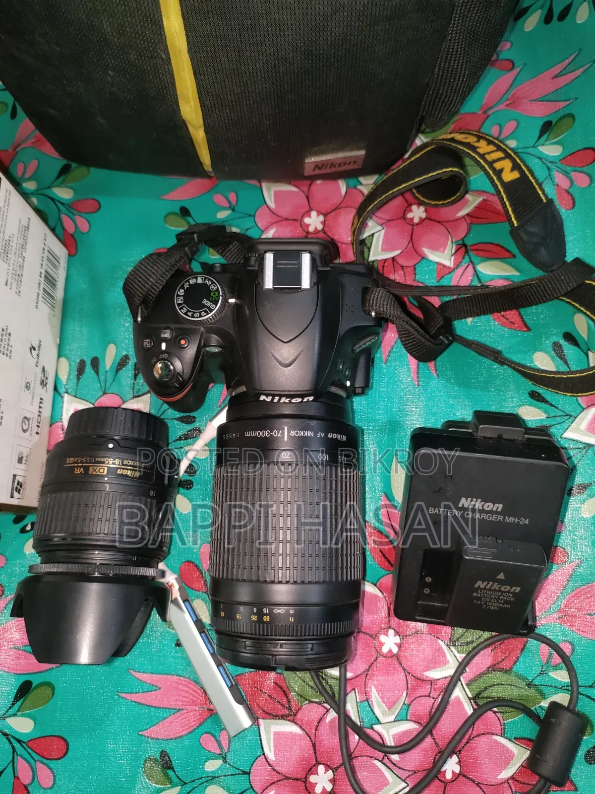 DSLR ক্যামেরা ফুল ফ্রেশ। নতুনের মতই আছে
