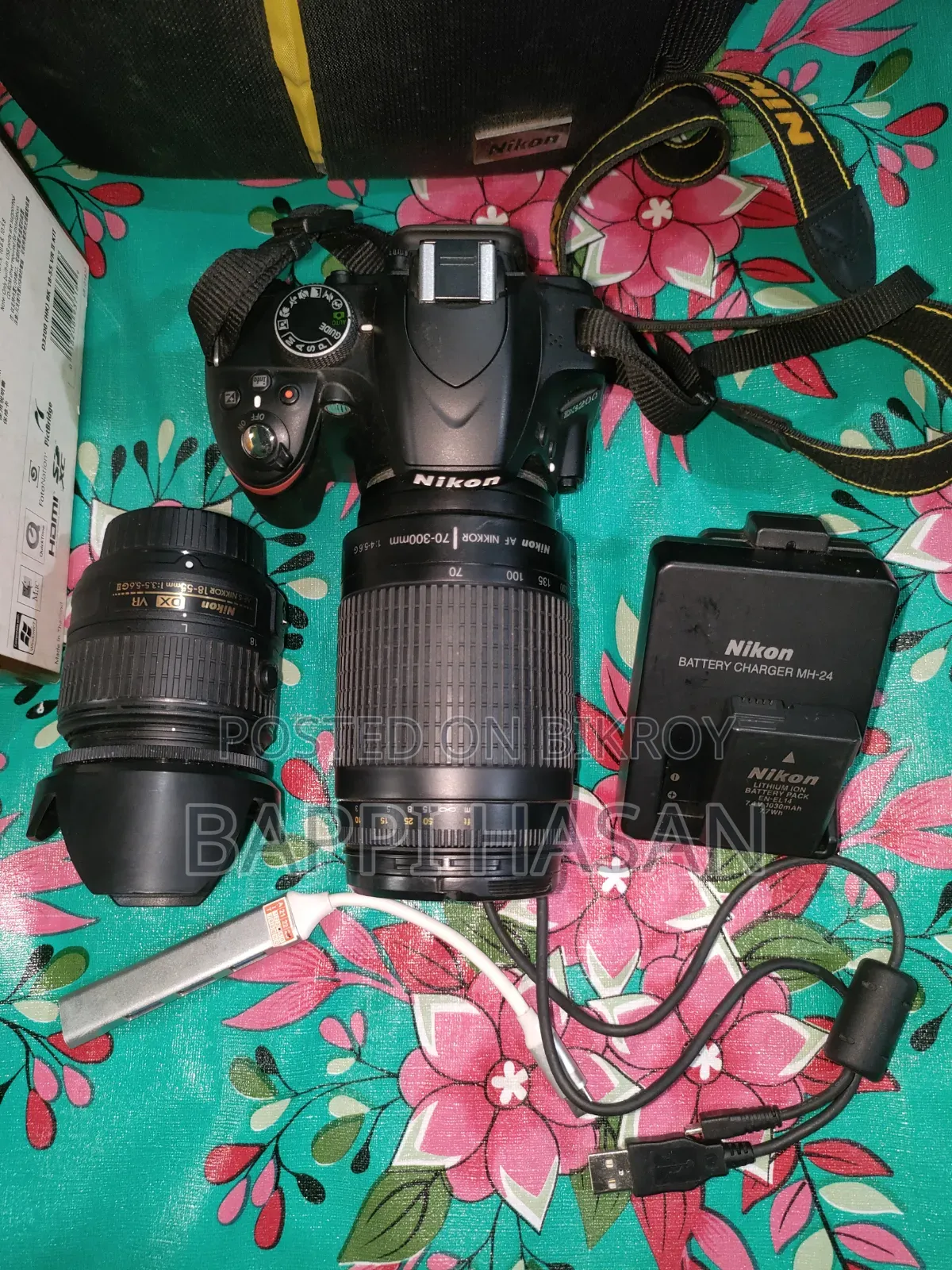 DSLR ক্যামেরা ফুল ফ্রেশ। নতুনের মতই আছে