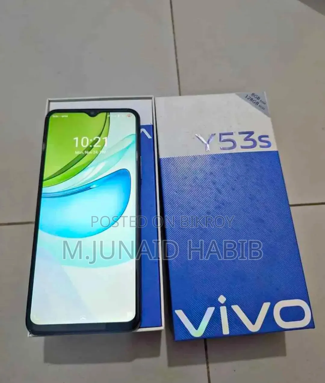Vivo Y53s 128 GB Blue