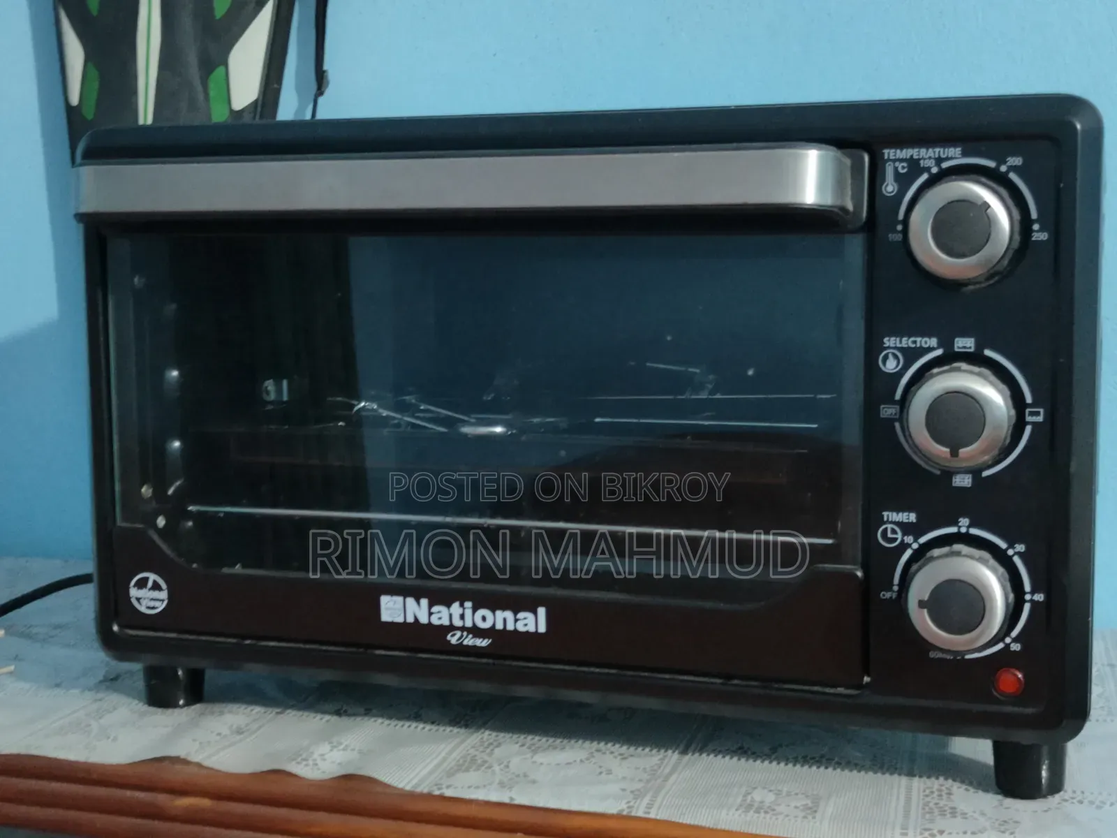 National View Electric Oven 25 Liter for Sale