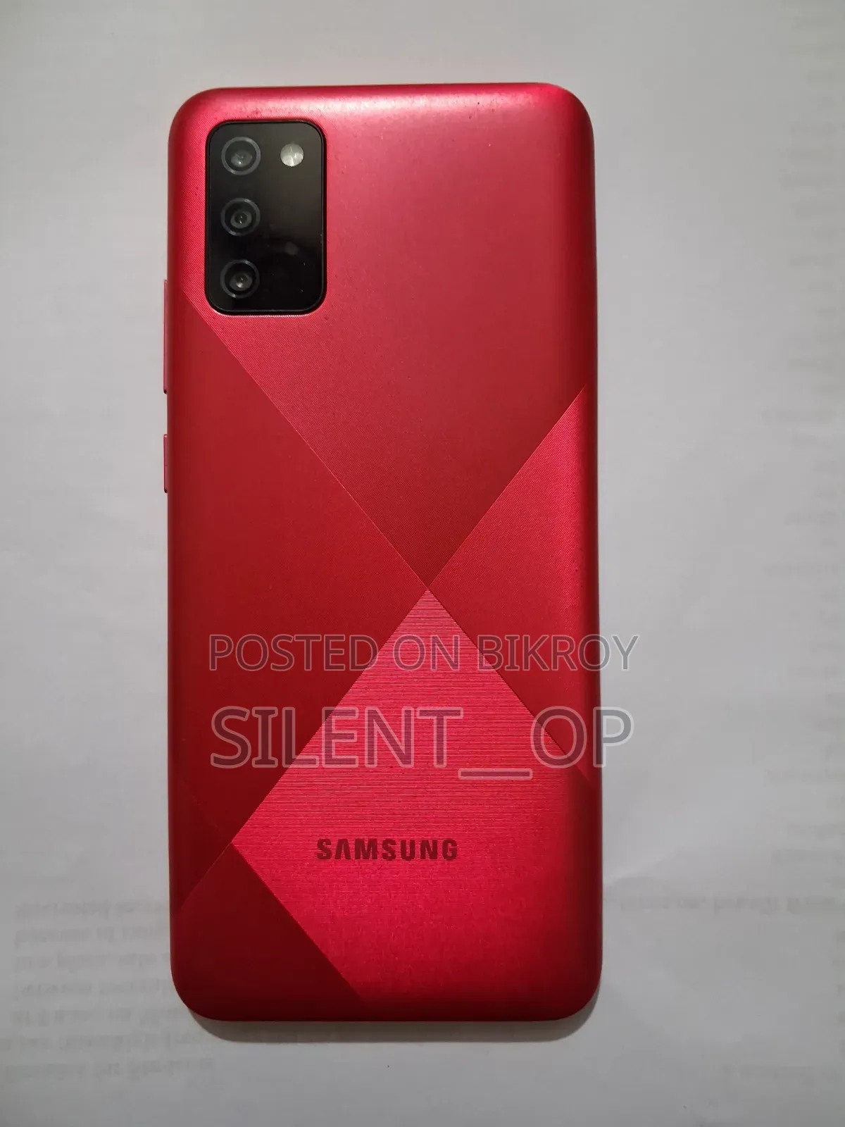 Samsung Galaxy M02s 64 GB Red