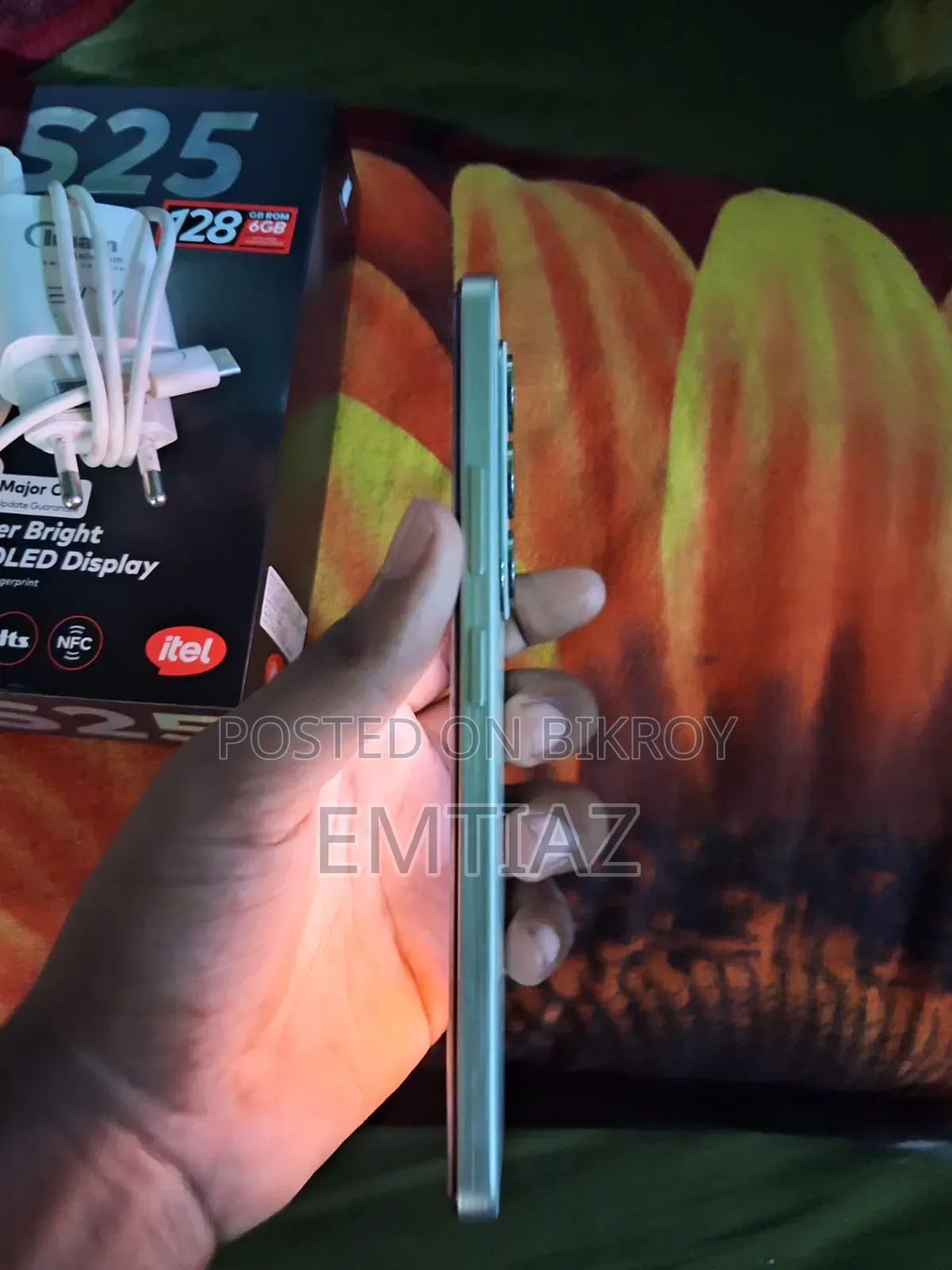 Itel S25 128 GB White