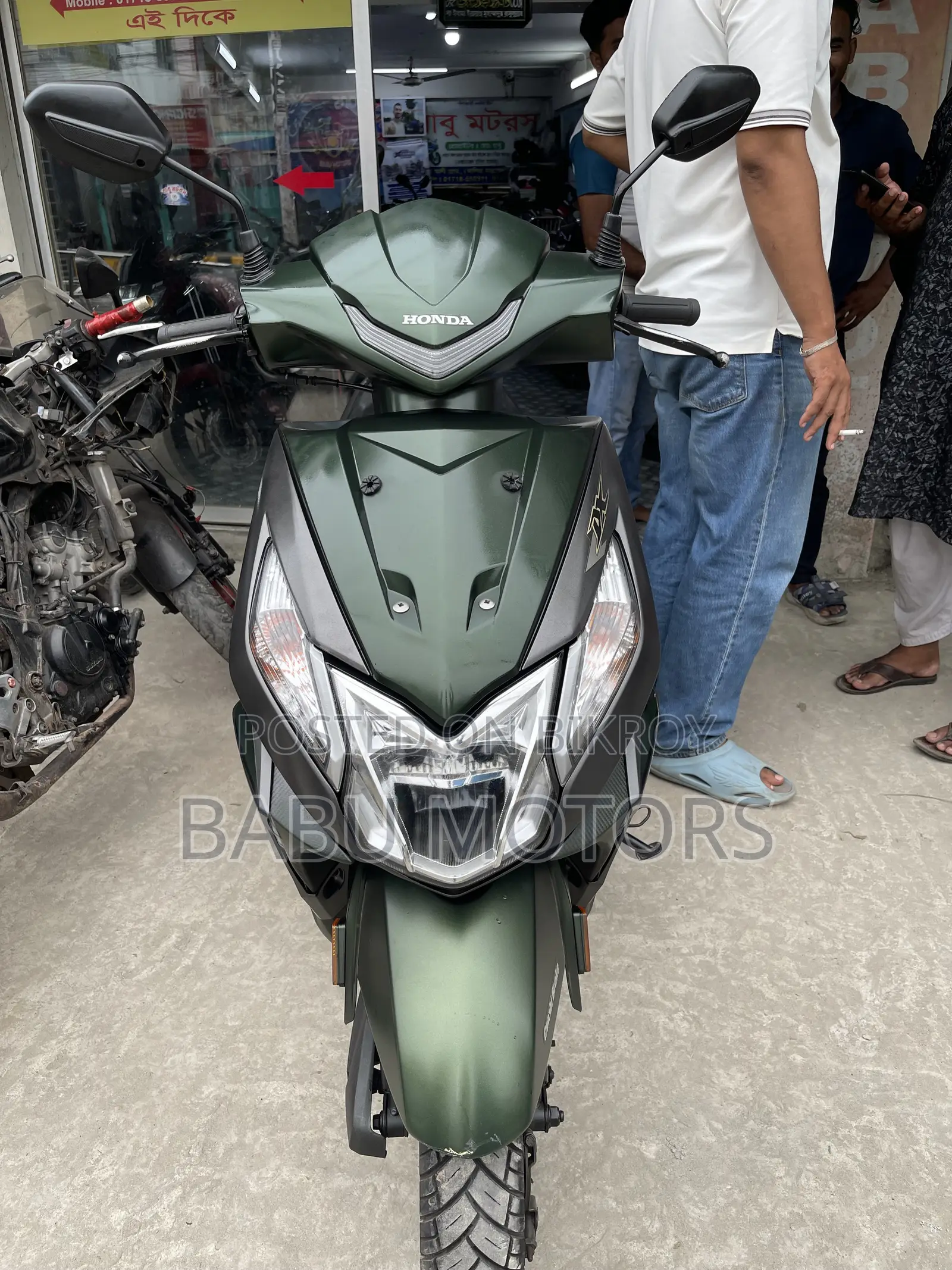 Honda Dio 2022 Green