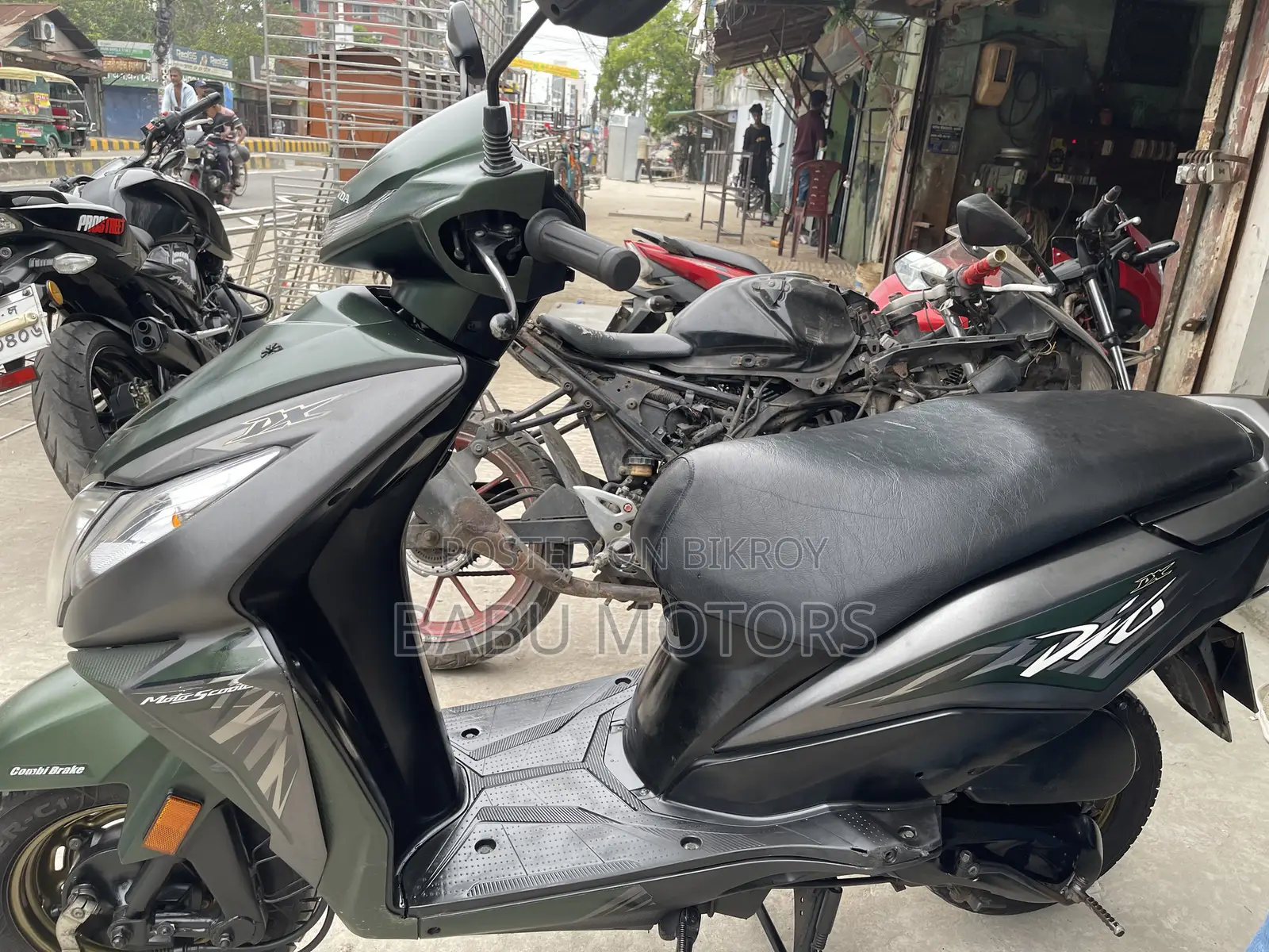 Honda Dio 2022 Green