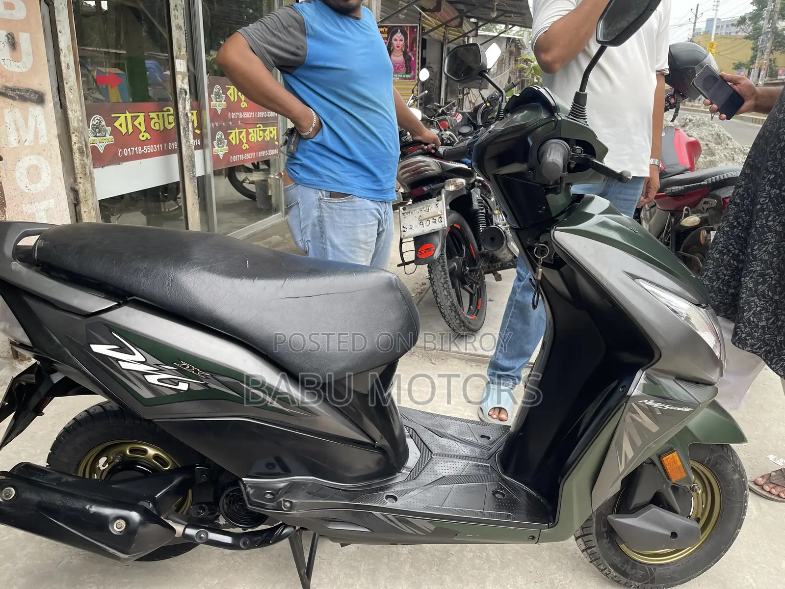 Honda Dio 2022 Green